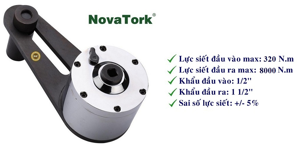 Co le nhan luc 8000 Nm, cờ lê nhân lực, Torque Multipliers