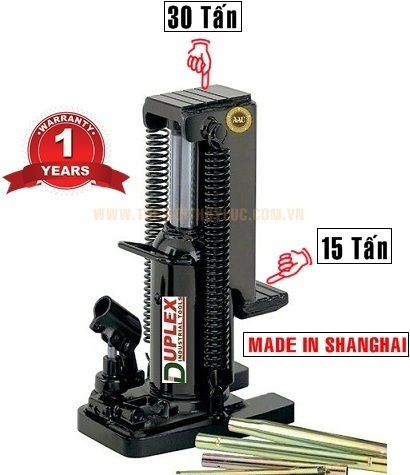 K&iacute;ch m&oacute;c thủy lực 15 tấn