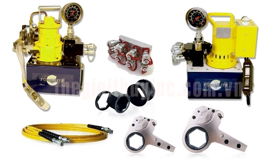 Hydraulic Torque Wrenches, IU-1XL, co le thuy luc dang trong, co le thuy luc dang chup, bom dien co le thuy luc, torqlite/usa
